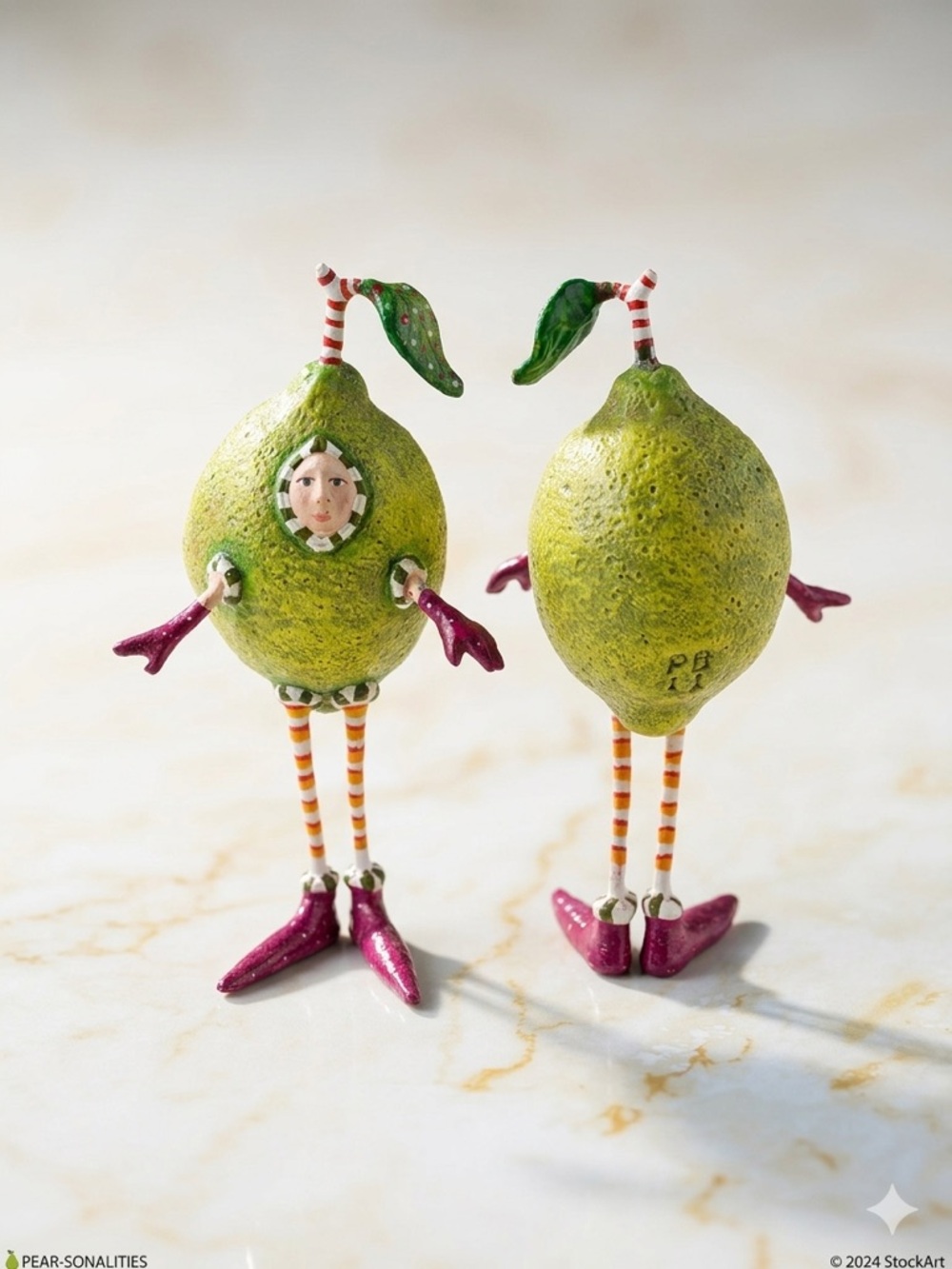Patience Brewster "Pear-sonalities" Miniature Ornament